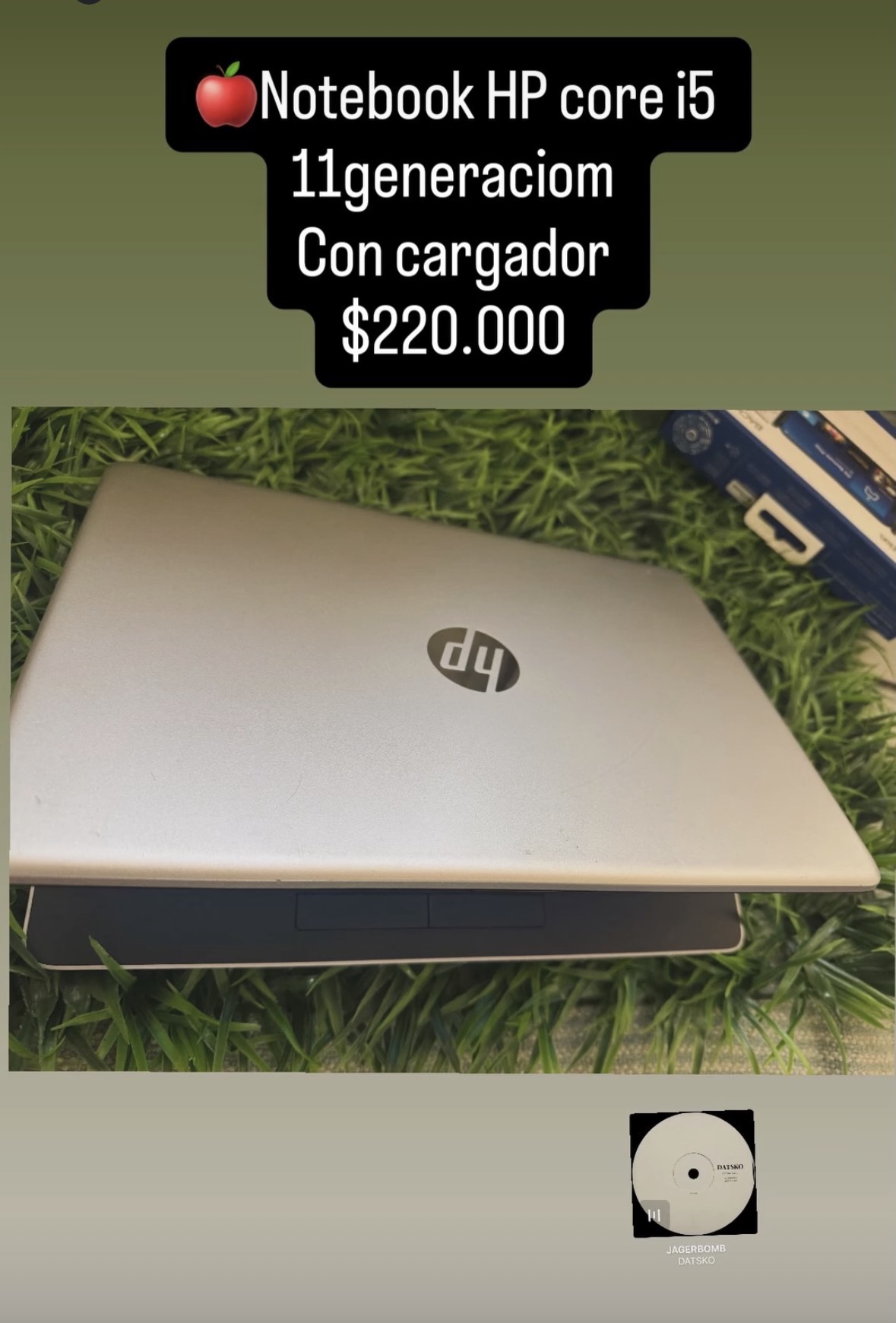 Notebook HP core I5 11generacion